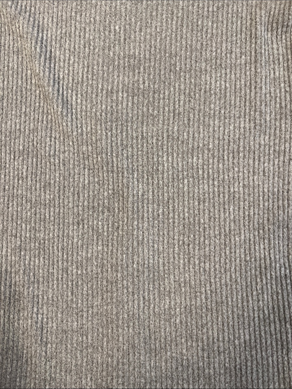 Light Gray Ribbed Sweater - Picture 4 of 4